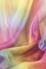 Beautiful Cascading Chiffon Background
