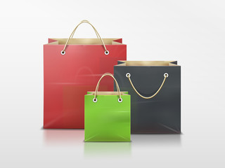 shopping bags set