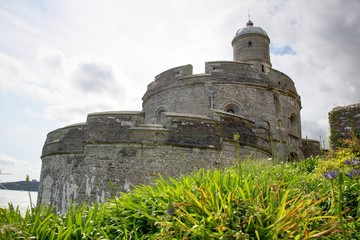 Fototapeta na wymiar chateau fort britannique