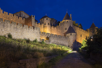 Fototapeta na wymiar Carcassonne - Francja