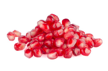 Pomegranate seed pile