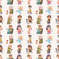 seamless family pattern