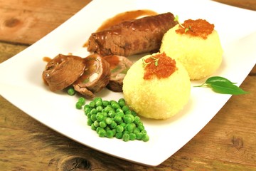 Gourmetessen - Rinderroulade