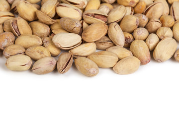 border from pistachios