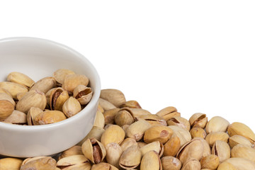 pistachios in small bowl
