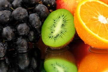 Fruit in water