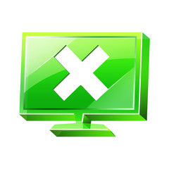 Fototapeta premium Transparent to the 3d icon