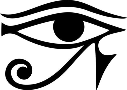 Auge des Horus / Ra gespiegelt Auge des Thot