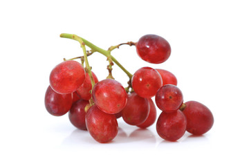 Red grapes