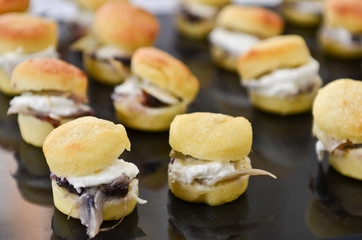 Spuntini all'acciuga