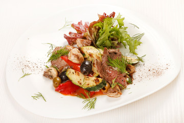 beef with vegetables