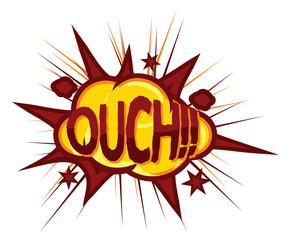 Comic book explosion