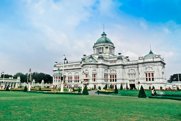 Obraz premium Anantasamakhom Throne Hall in Bangkok, Thailand
