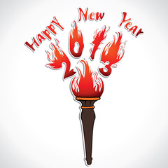 New Year Greeting Card 2013