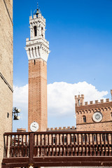 Fototapeta premium Siena - Palazzo Comunale, Italy