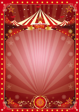 poster christmas circus