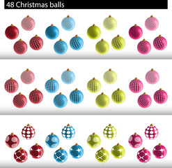 Disegno Palline di Natale