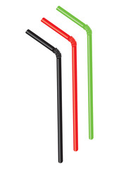Fototapeta premium Colorful drinking straws