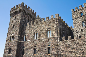 Castle of Torre Alfina. Lazio. Italy.