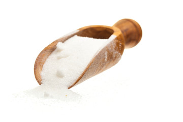 Scheffel mit Kristallzucker