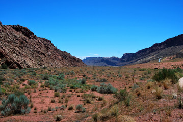 Vallée Aride Ouest Américain