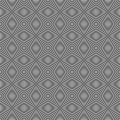Papier Peint photo Psychédélique illusion cercles
