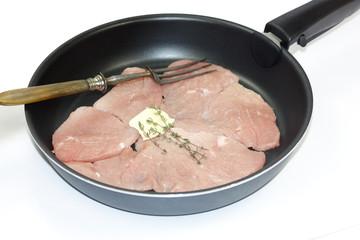 escalopes de porc