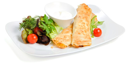 Pancakes with fillings