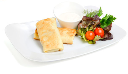 Pancakes with fillings