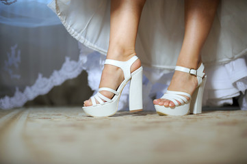 Bride's Legs