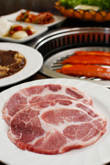 Slice Pork, Korean BBQ Style