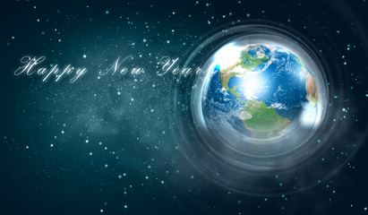 World christmas ball