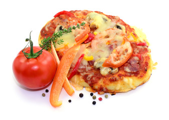 Tomate, Pizza