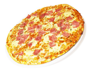 Pizza Ham And Mozzarella