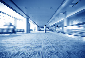 Passengers in the Airport