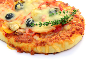 Nahaufnahme, Pizza