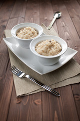 Risotto with black truffle