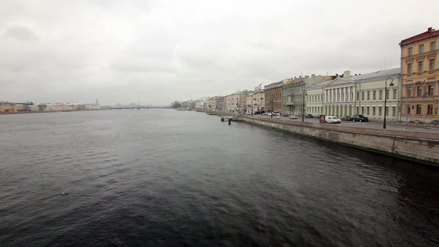 Embankment of the Neva River