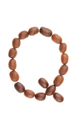 Coffee Beans Letter