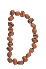 Coffee Beans Letter