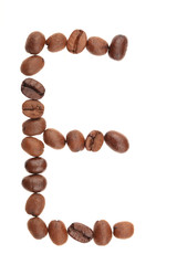 Coffee Beans Letter