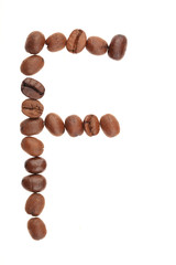 Coffee Beans Letter