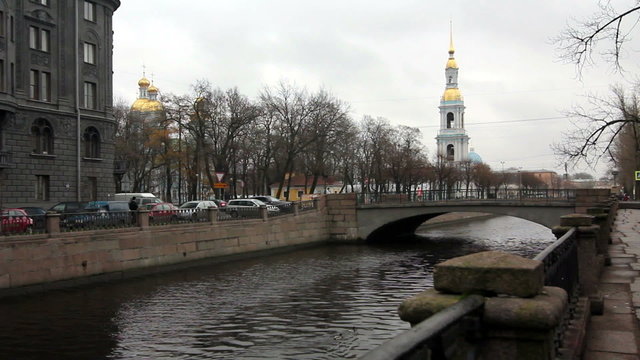 Krukov canal and St. Nicholas Naval Cathedral