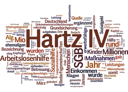 Hartz IV (Hartz 4 oder ALG II)