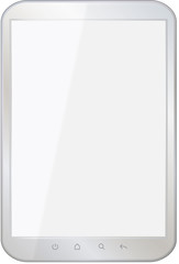 silver vector tablet