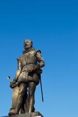 Fototapeta na wymiar Miguel de Cervantes, hiszpański pisarz i poeta