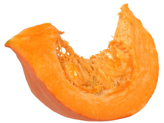 Sliced pumpkin