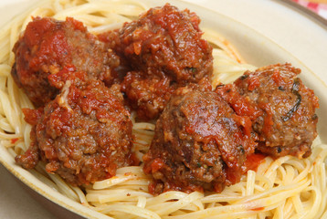 Italian Meatballs with Pasta