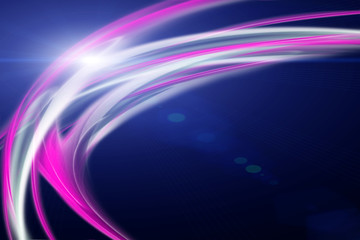 futuristic wave background design with lights