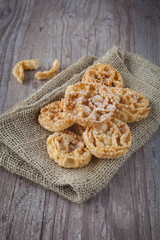 Cartellate, typical italian pastries